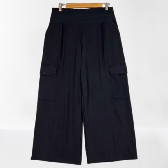 Athleta Venice High Rise Wide Leg Cargo Pant Size L - Picture 4 of 11